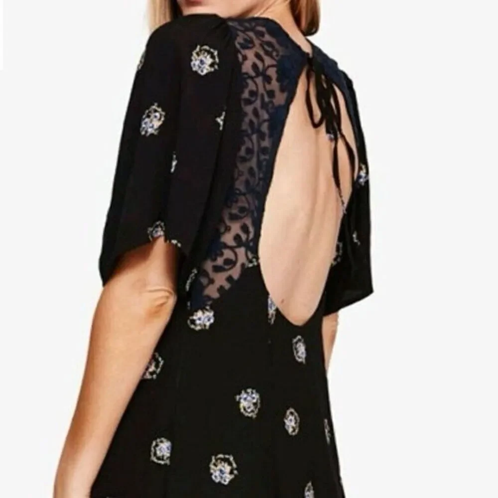 ✨Free People Women's Mocking Bird Mini Sz 2 Dress✨